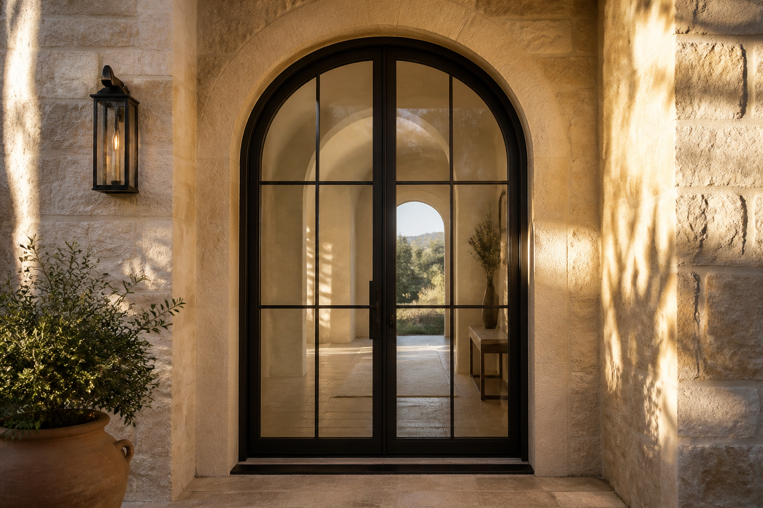 VLX 100 Arched / Custom Door in San Francisco, CA | Lightwell Windows San Francisco - detail 3
