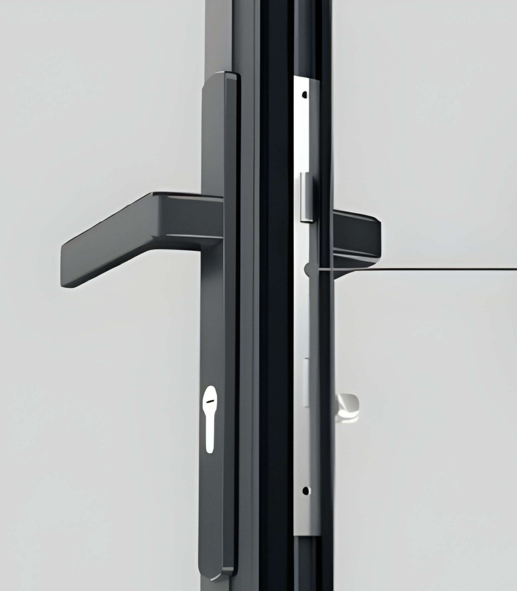 VLX 100 Swing / Entry Door in San Francisco, CA | Lightwell Windows San Francisco - detail 5