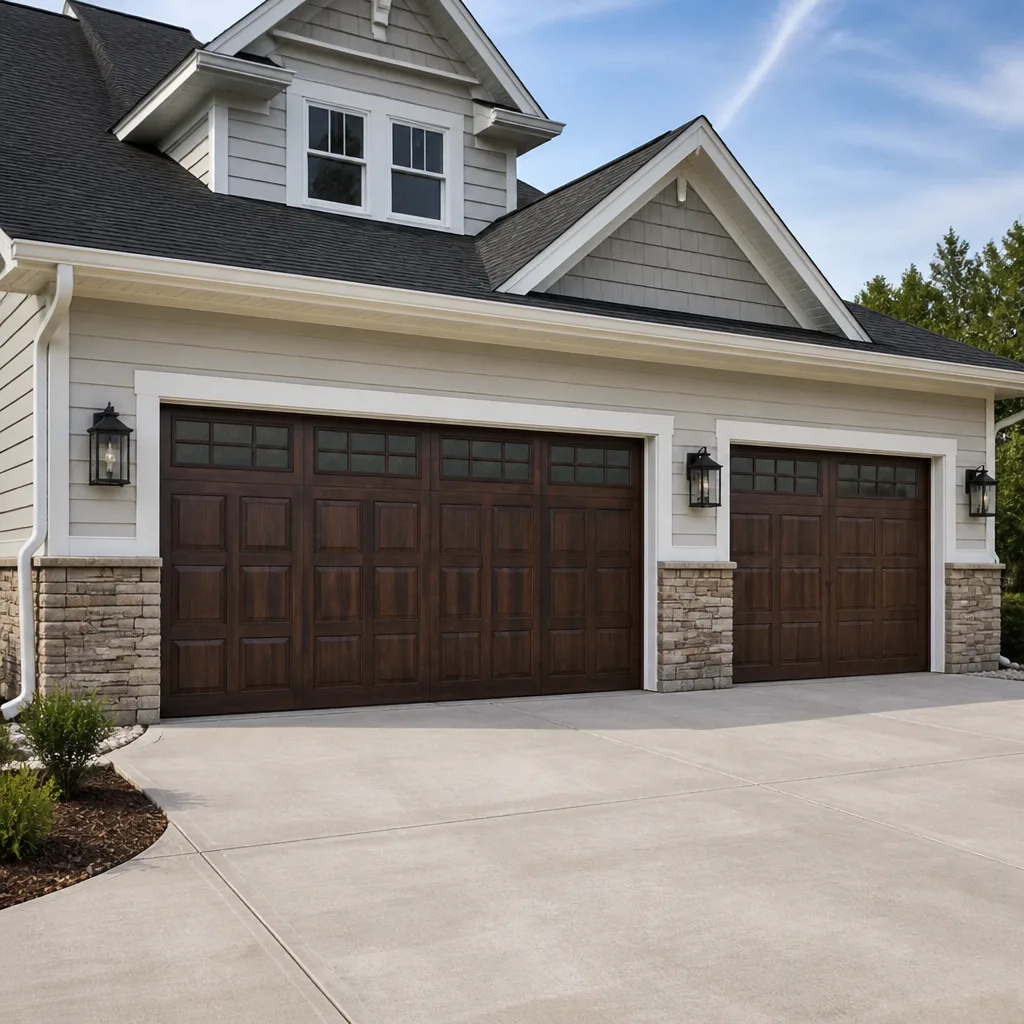 Impact garage doors
